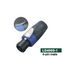 舞台灯光音响批发 音响喇叭插 LD4005-1
