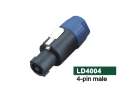 舞台灯光音响批发 音响喇叭插 LD4004