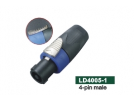 舞台灯光音响批发 音响喇叭插 LD4005-1