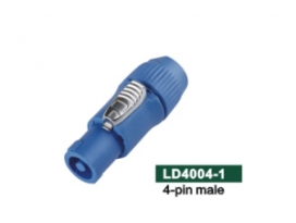 舞台灯光音响批发 音响喇叭插 LD4004-1