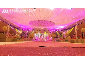 连云港婚礼舞台灯光音响LED大屏设备出租施工