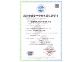 苏州职业健康安全管理体系认证