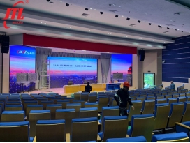 上海中石化多功能会议报告厅舞台灯光照明系统工程